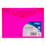 Mapa din plastic - A5 - Horizontal - Roz | Strigo