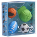 Set 4 radiere - Sport Fruit-Scented Eraser - Tinc | Tinc