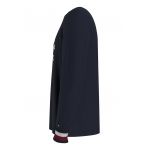 Bluza de bumbac organic cu logo supradimensionat