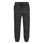 Pantaloni sport cu imprimeu logo