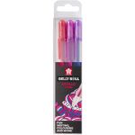 Set 3 pixuri cu gel - Gelly Roll - Metallic Shiny - Sakura | Sakura