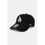 47 brand șapcă din bumbac pentru copii MLB Los Angeles Dodgers culoarea negru, cu imprimeu, B-RGW12GWS-BKJ_KIDS