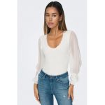 Bluza cu maneci din plasa