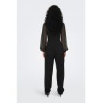 Bluza cu maneci din plasa