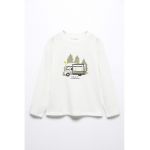 Bluza cu imprimeu grafic Camper