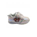 Pantofi sport de piele ecologica cu model si velcro