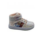Pantofi sport mid-high de piele ecologica cu imprimeu Frozen