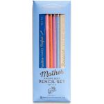 Set 6 creioane colorate - Mother Knows Best | DesignWorks Ink