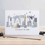 Felicitare - Birthday City | Louise Tiler Designs