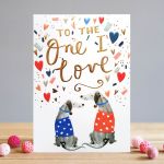 Felicitare - One I Love Dogs | Louise Tiler Designs