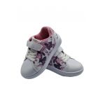 Pantofi sport de piele ecologica cu imprimeu Minnie Mouse
