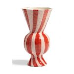 &k amsterdam vaza decorativa rhombic red