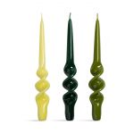 &k amsterdam set de lumânări alpha greens set 3-pack