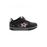 Pantofi sport de piele ecologica cu bareta velcro