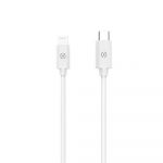 Cablu date Celly PowerDelivery MFI, Lightning to USB-C, 1m, 60W, Alb