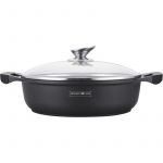 Cratita marmorata cu capac 32 cm RL-BR32ML Royalty Line