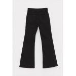Blugi boot-cut cu talie inalta