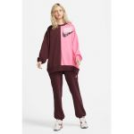 Bluza sport supradimensionata cu aspect contrastant