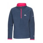 Bluza din material fleece cu fermoar scurt Sybil