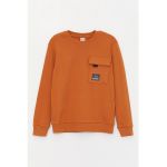 Bluza de trening cu buzunar pe piept