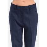 Pantaloni crop cu pensa