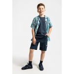 Coccodrillo pantaloni scurți culoarea bleumarin, talie reglabilă, HOLIDAY SPLASH BOY JUNIOR