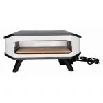 Cuptor pentru pizza electric, usa, piatra pizza, control digital al temperaturii Cozze 43 cm 17 inci 230 V / 2.200 W 90356