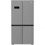 Side By Side Beko GN1416240XPN, No Frost, 572 L, 182 H, Clasa energetica E, Inox Look