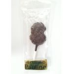 Acadea de ciocolata neagra - Pere Noel | Les Chocolats de Pauline