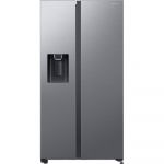 Side by Side Samsung RS65DG5403S9EO, All-around Cooling, SpaceMax, Dozator apa, 635 l, Silver, Clasa E