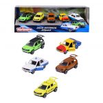 Set 5 masini - Dacia - Multicolor | Majorette