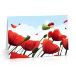 Felicitare - Poppies | Anda Ansheen