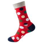 Sosete confortabile - Rosii cu buline | Sav Com