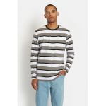 Bluza de bumbac cu dungi