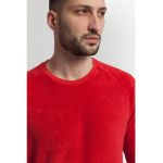 Bluza de casa din material terry
