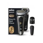 Aparat de ras electric Series 9 Pro Wet &Dry - 40.000 de actiuni de taiere - 5 elemente de taiere - Prolift Trimmer - SensoFlex - AutoSense - Statie de incarcare si curatare