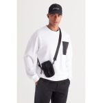 Bluza de trening cu detaliu text
