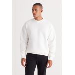 Bluza de trening cu model herringbone matlasat