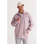 Bluza de trening din amestec de bumbac cu buzunar kangaroo