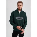 Bluza sport cu text pe partea din fata