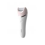 Epilator umed și uscat Seria 8000 BRE721/00 - 8 accesorii - 32 pensete - utilizare fara fir - 2 setari viteza - opti-light - discuri ceramice - Argintiu