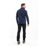 Bluza din material fleece cu fermoar pentru drumetii Lamporo