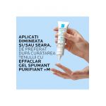 Crema de fata cu tripla actiune de ingrijire anti-imperfectiuni si anti-recurenta pentru ten gras cu tendinta acneica Effaclar Duo+M - 40 ml