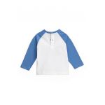 Bluza cu imprimeu si maneci raglan