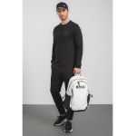 Bluza de trening cu detaliu logo cauciucat Salbo