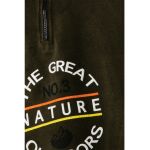 Bluza de trening din fleece cu imprimeu text