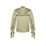 Bluza din satin cu funde