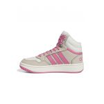 Pantofi sport mid-high din piele ecologica cu logo