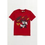 Tricou de bumbac cu imprimeu Mickey Mouse