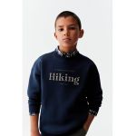 Bluza de trening cu text brodat